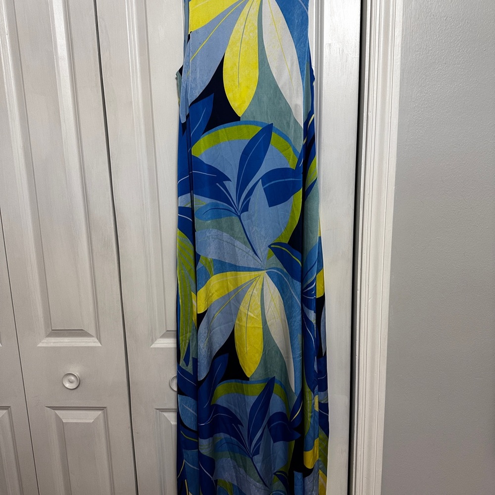 Nicole Miller NY Halter Floral Dress Sz XS